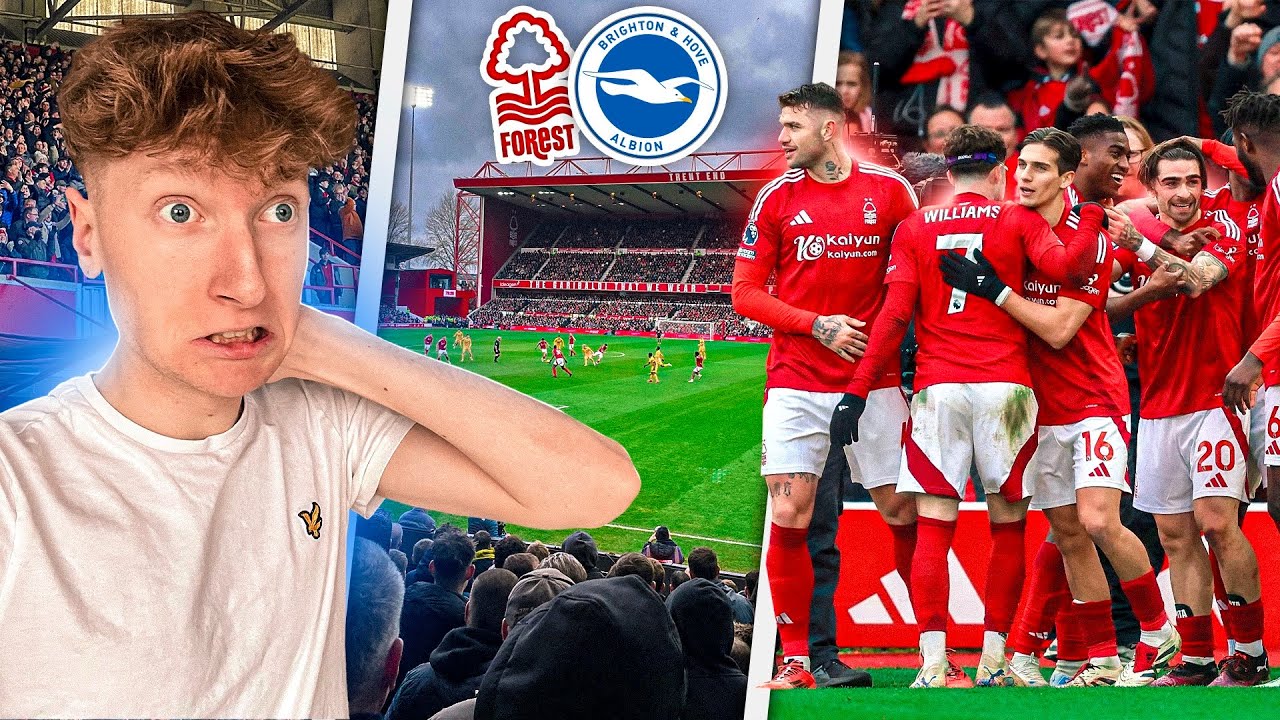 EMBARRASSING as FOREST THRASH BRIGHTON at The City Ground 😡🤯