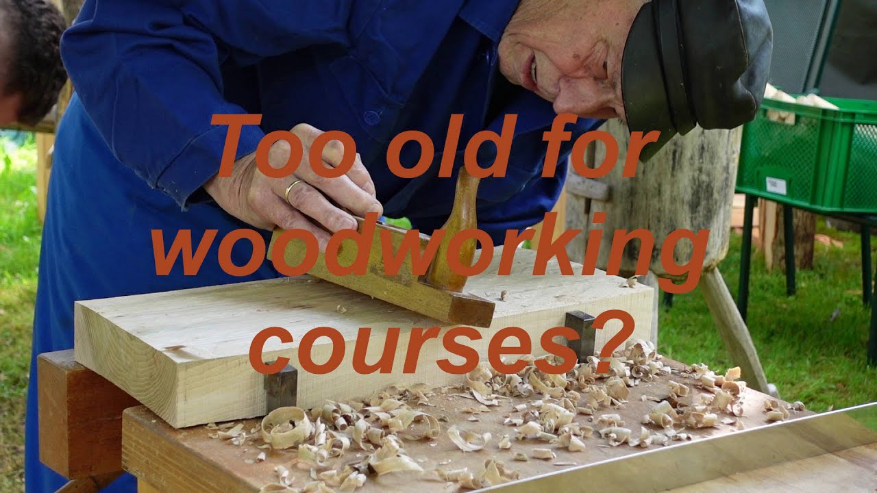 86 year old takes part in stool making course [Hockerbaukurs 2024]