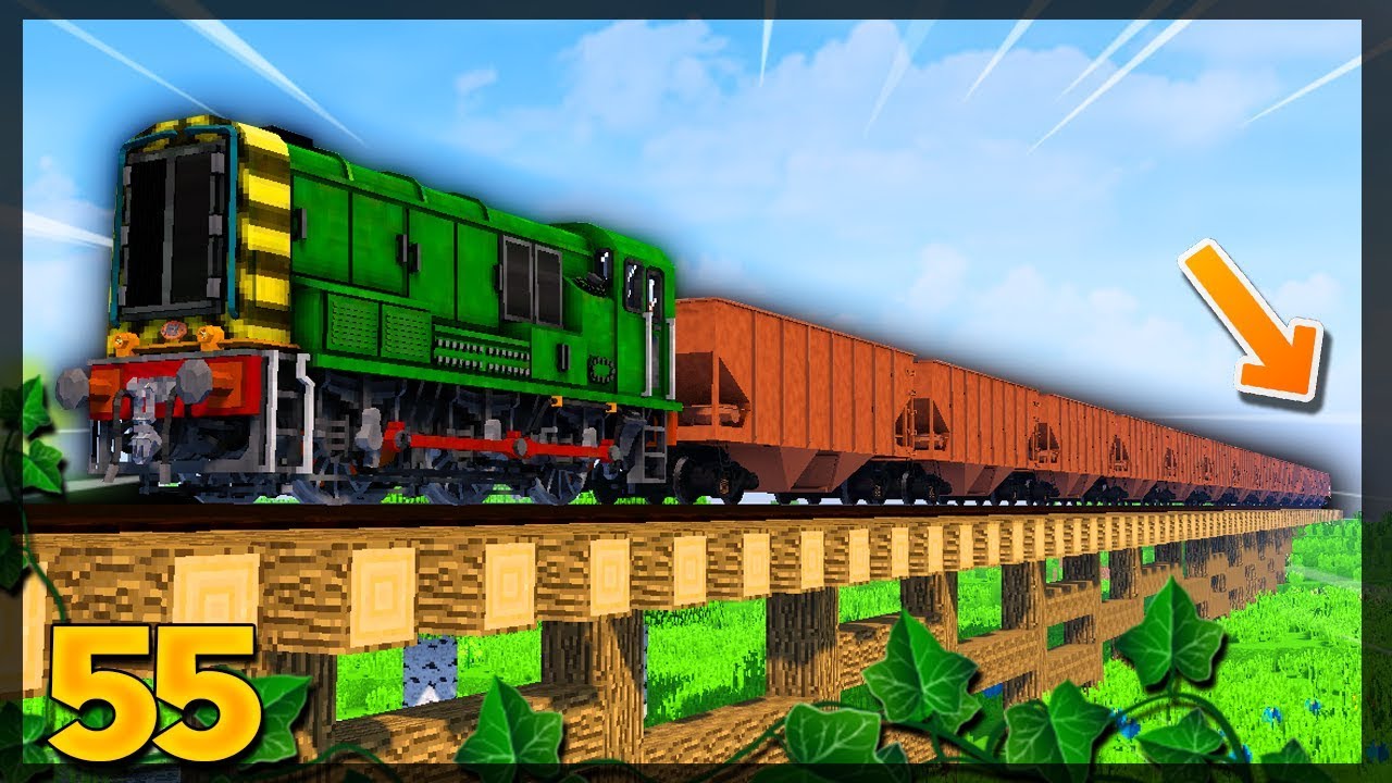 O MAIOR TREM DO MUNDO! / Fazendinha Automática #55