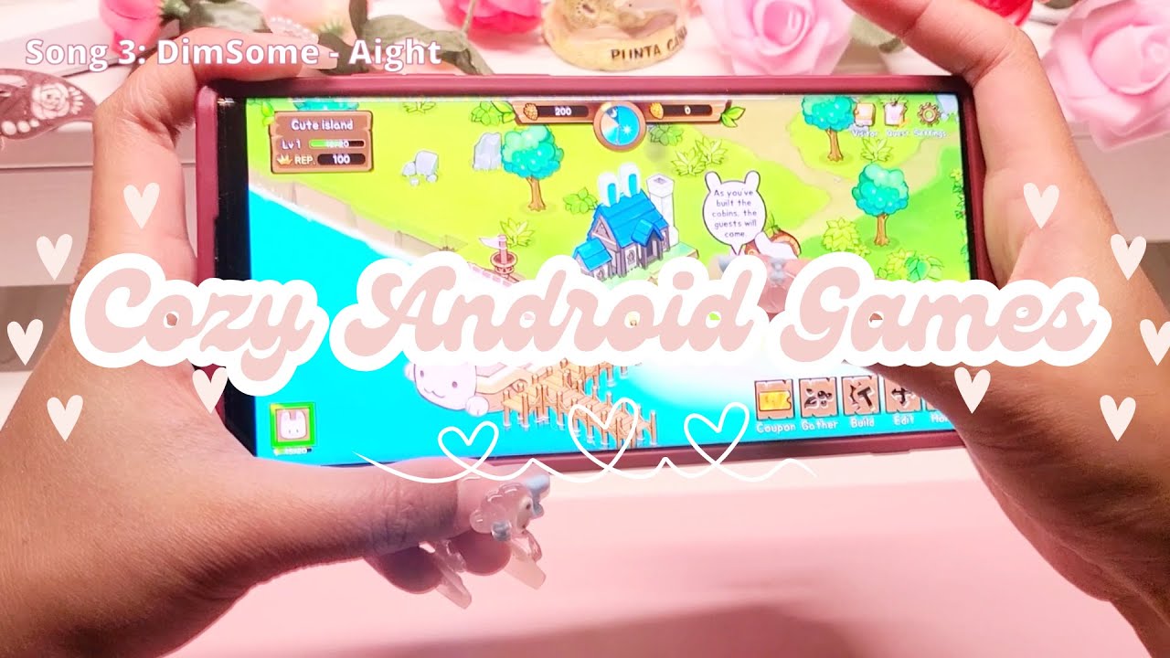 Cute Cozy Android Games ♡ free aesthetic games to play when bored, cute mobile games