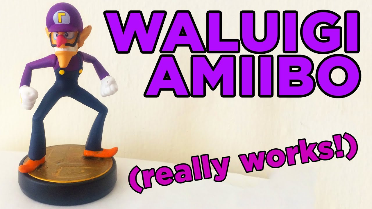 My WORKING Waluigi Amiibo!