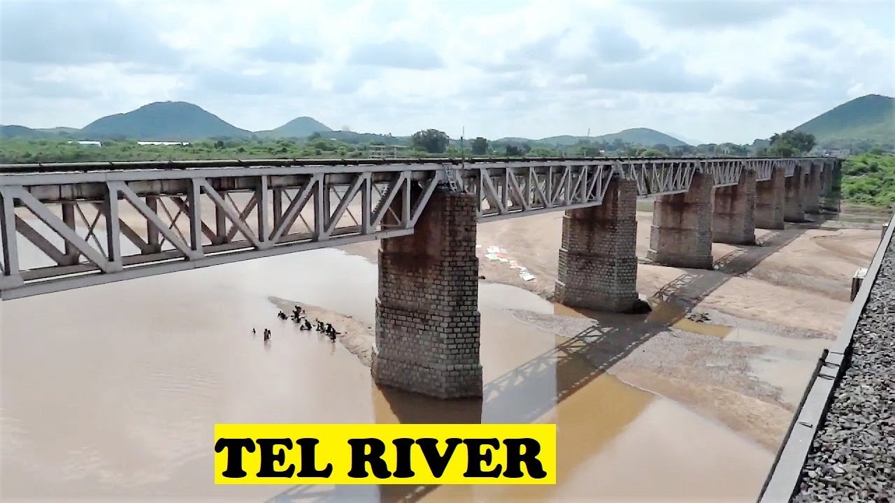 Chennai Asansol Express Cross Tel River Bridge At Kesinga