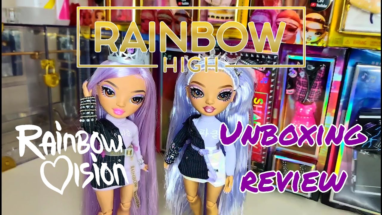 Rainbow High - RainbowVision - Royal Three - Tiara Song 💜 Doll Unboxing/Review