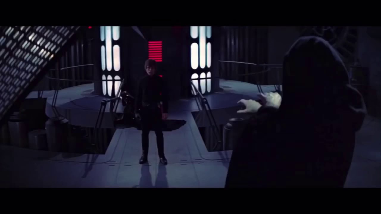 Star Wars ( Darth Vader kills Darth Sidious with flashbacks )