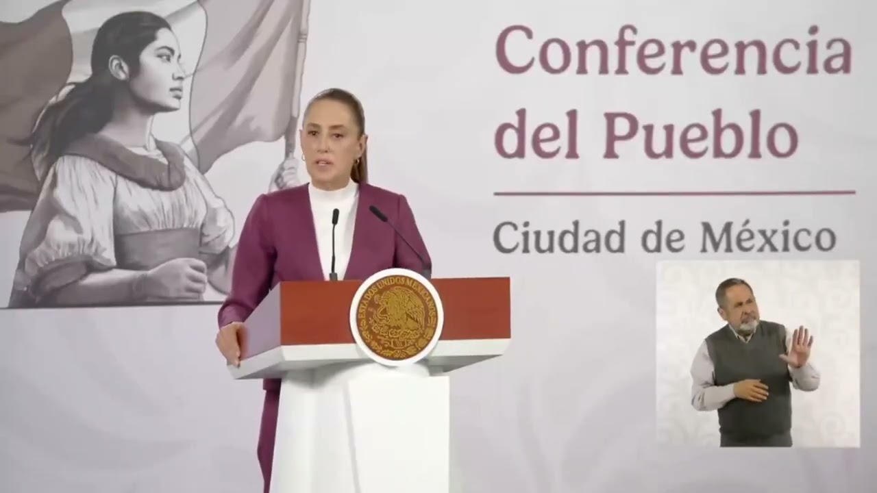 Sheinbaum descarta participación de México en presunto incidente con drones en El Paso