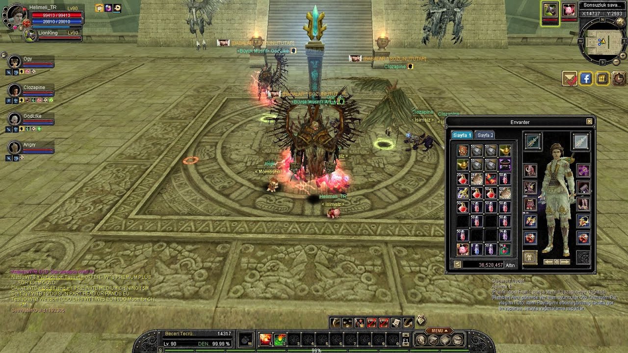 10 DG SUN WEAPON ÇIKARDIK 15 DAKIKADA SATTIK ! ! ! !18x LAMP /WE WILL TRY TO DO 24 NEW 71 LEVEL CHAR