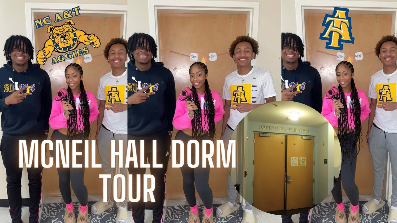McNeil Hall dorm tour at North Carolina A&T 💙💛