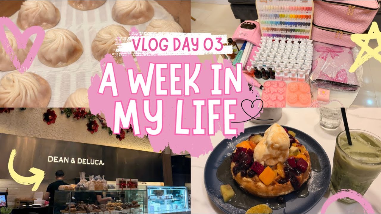 a week in my life 🍽️✨ | eating out,°‧˚ ☁️, groceries & unboxing📦✂️⋆˚✿˖⋅♡