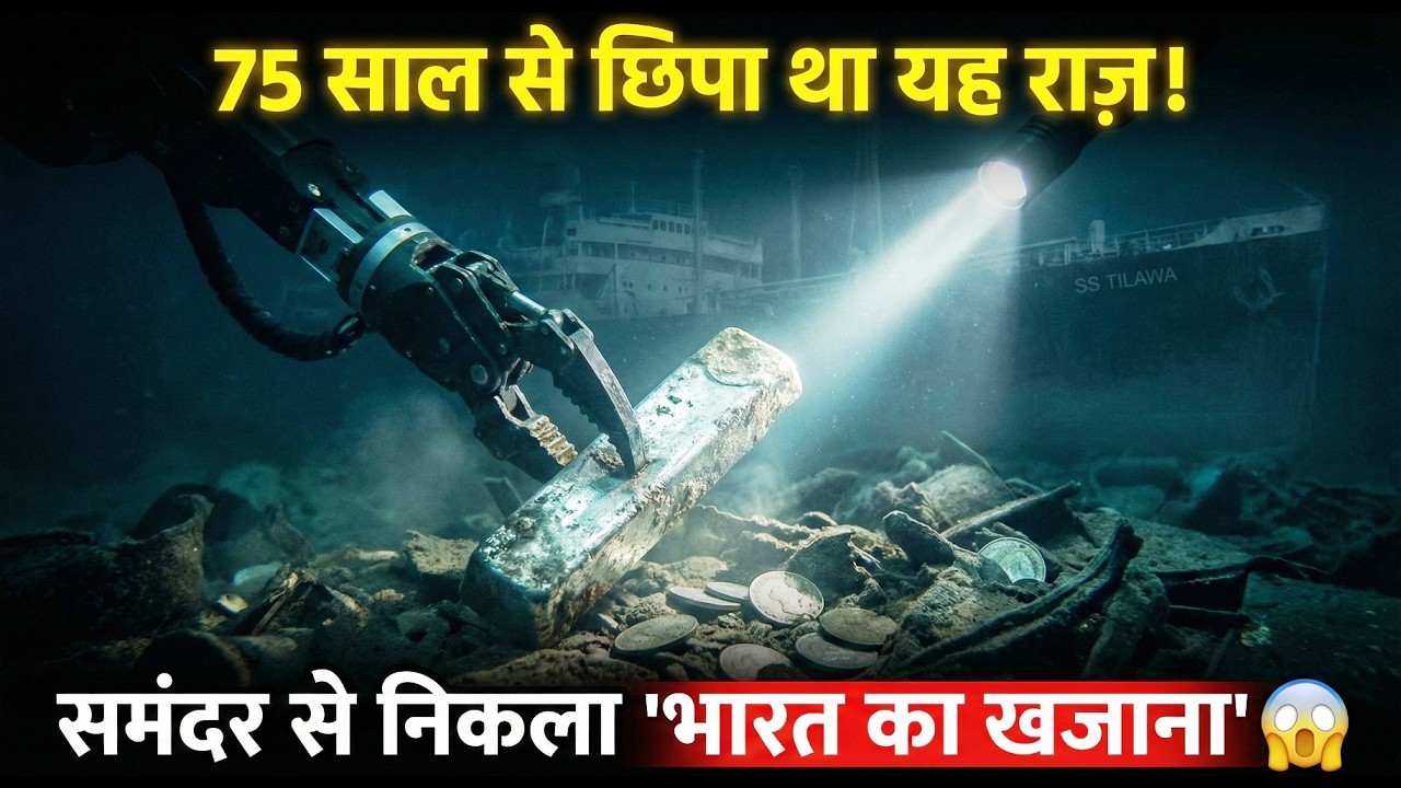 75 साल बाद समंदर से निकला भारत का खोया हुआ खजाना | SS Tilawa जहाज की रोंगटे खड़े कर देने वाली कहानी
