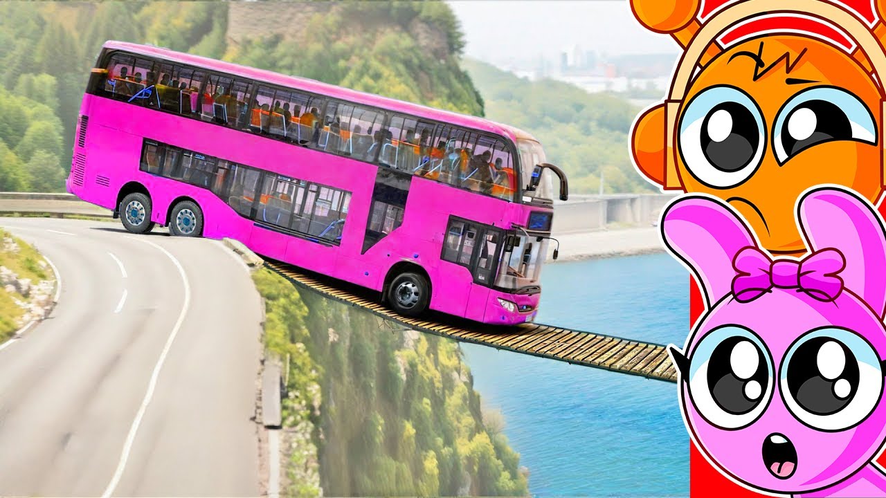 Reacting to CARS vs SUSPENSION BRIDGE CHALLENGE...