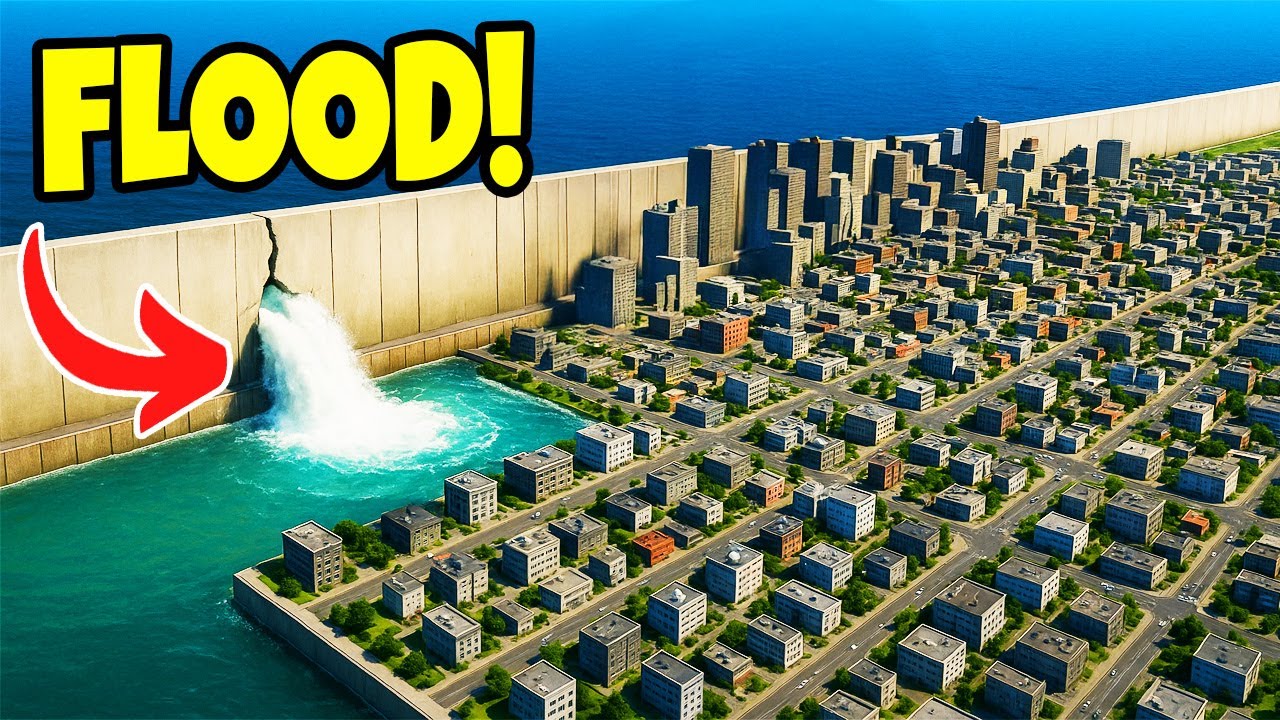 Строим город НИЖЕ УРОВНЯ МОРЯ! | TSUNAMI City Skylines 2