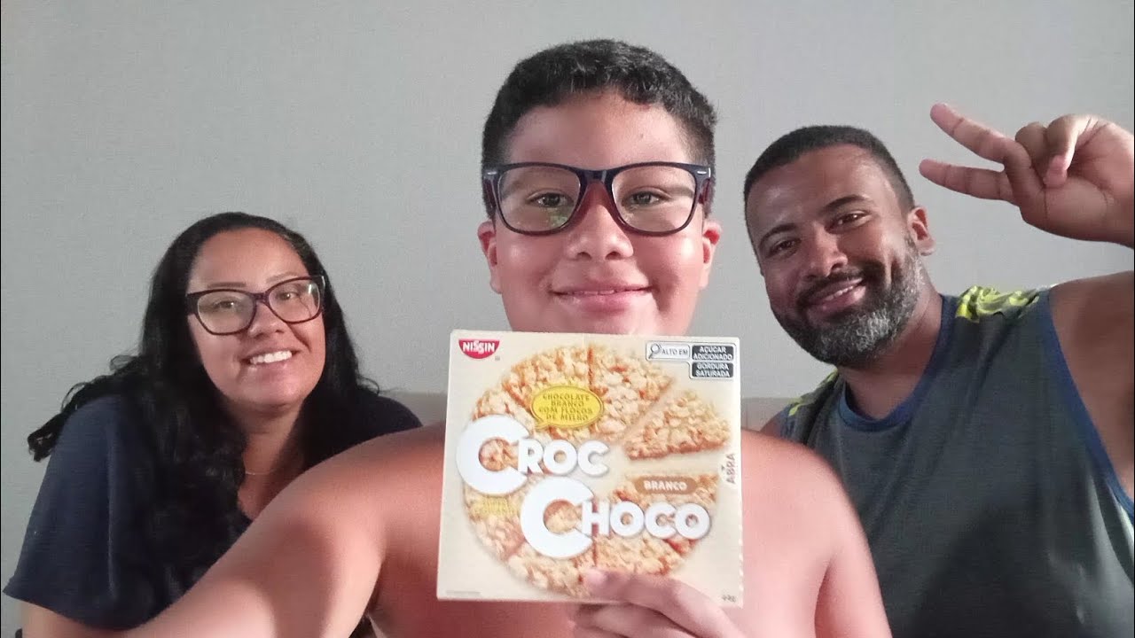 Croc Choco  de chocolate branco.