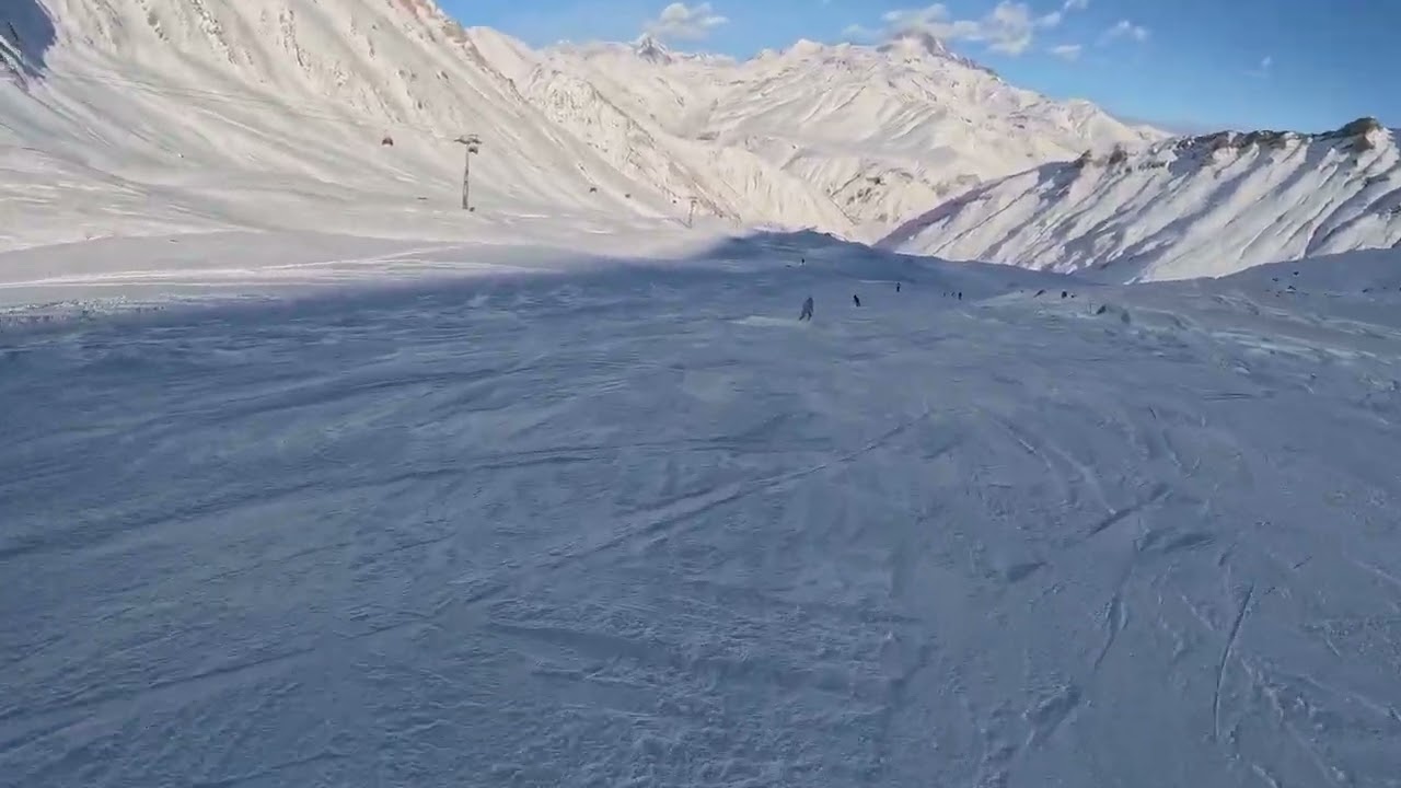 Gudauri Kobi + (not)horrible ski crash 04.01.26
