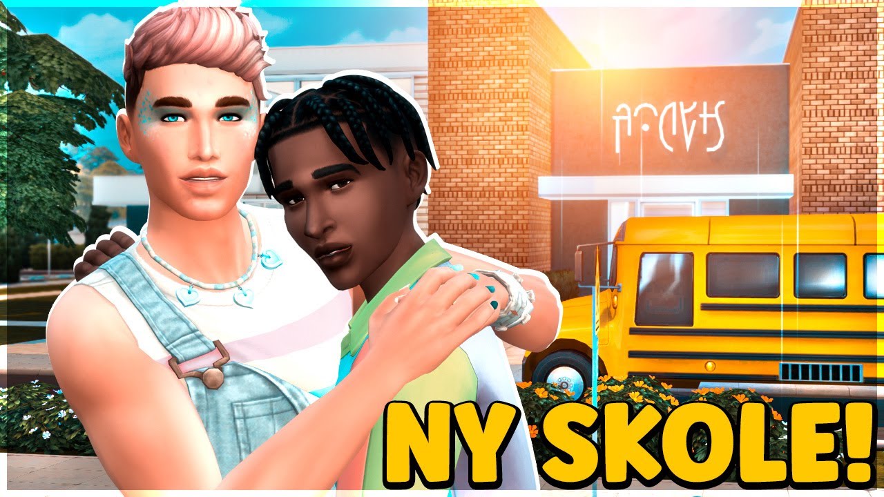 VI SKAL FLYTTE SKOLE! | Sims 4: High School Years