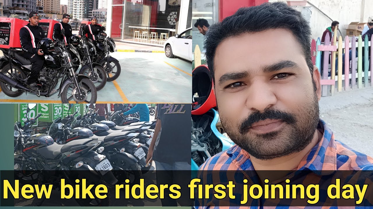 New bike riders joining day | snoonu delivery| Rafeeq delivery| talabat delivery #riders#qatar#bike