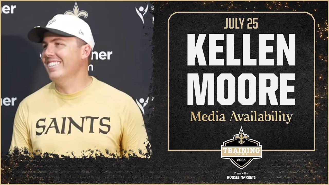 Kellen Moore recaps Day 3 | Saints Training Camp 2025