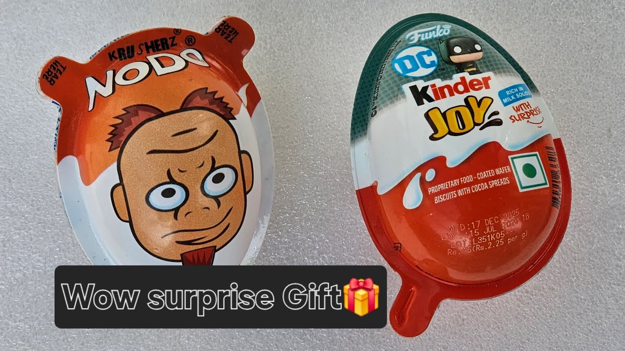 Kinder Joy + NODO Unboxing 🎁🍫 | Surprise Inside | Fun & Satisfying