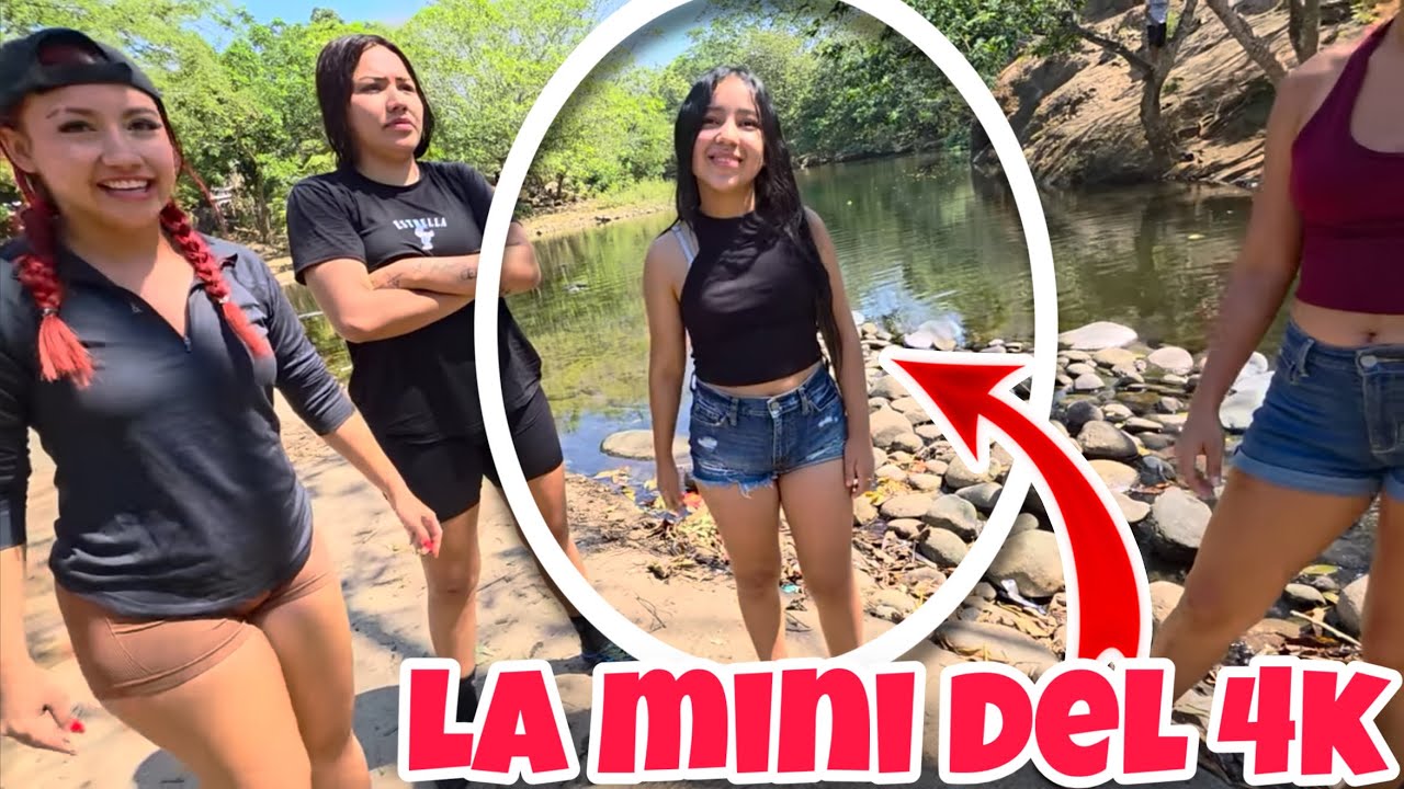 Miren A Quien Nos Encontramos😍La Mini Del 4k En El Rio 