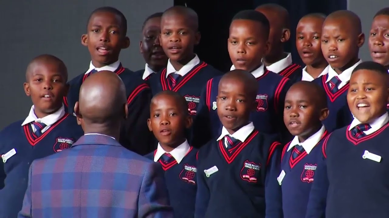 Nelson Mandela Primary School | Boys Choir | Heal the World | Michael Jackson