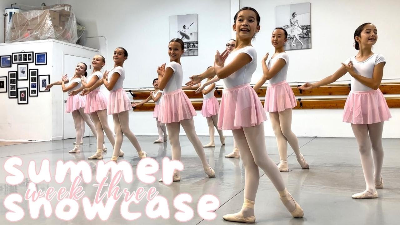 ballet school vlog - summer intensive showcase
