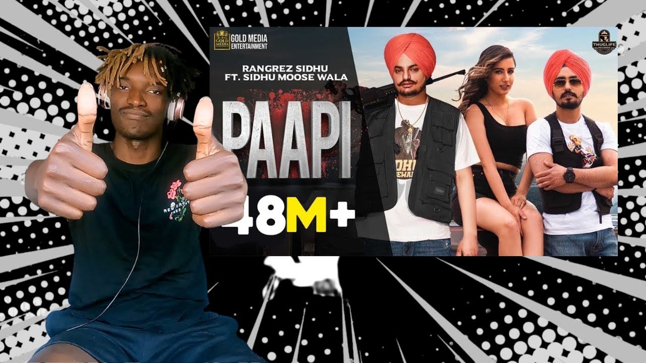 Paapi (sinner ) - Sidhu Moose Wala | Dil Da Ni Mada | First Time Hearing it | Reaction!!!!