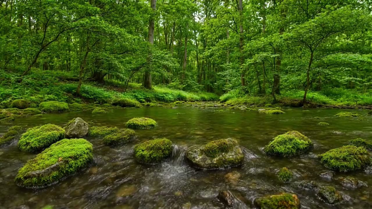 Sleep and Meditate with River Flow ASMR | Peaceful Natural Ambience
