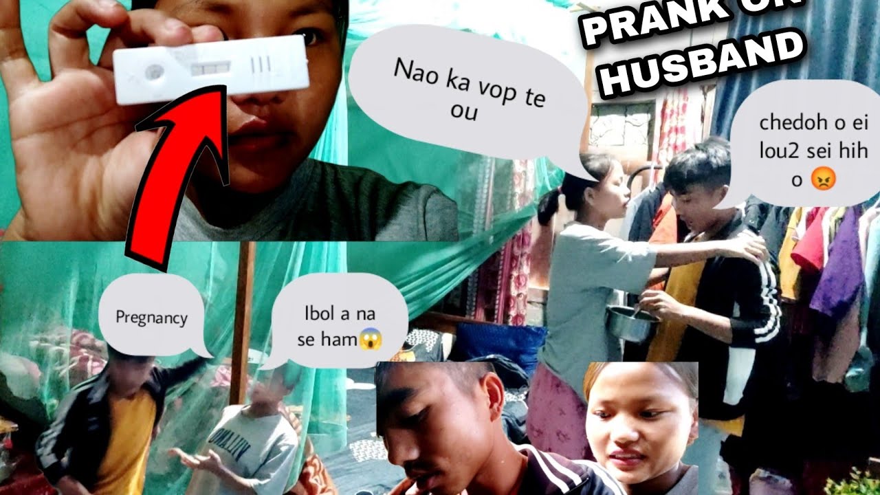 Nao ka vop e ou.... /🤰 Pregnant Prank on Husband turn into angry 😱😡🔥🤣