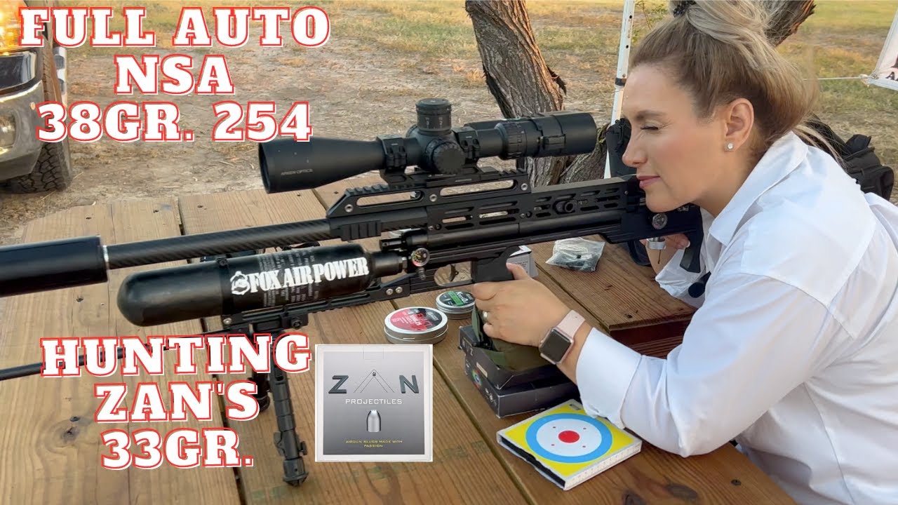 WESTERN SIDEWINDER FULL AUTO NSA 38GR. (254) и ОХОТА С ZAN'S 33GR. (253)