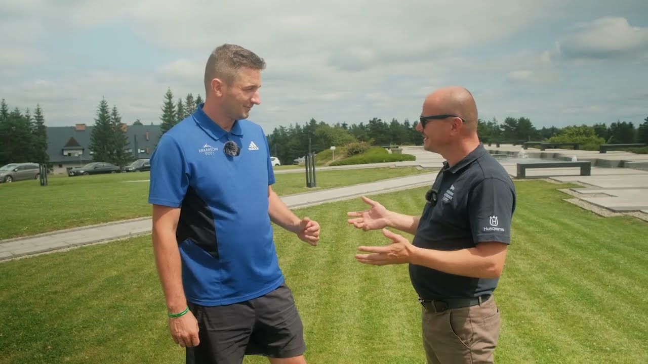 Husqvarna x Hotel Arłamów - technologia koszenia bezprzewodowego