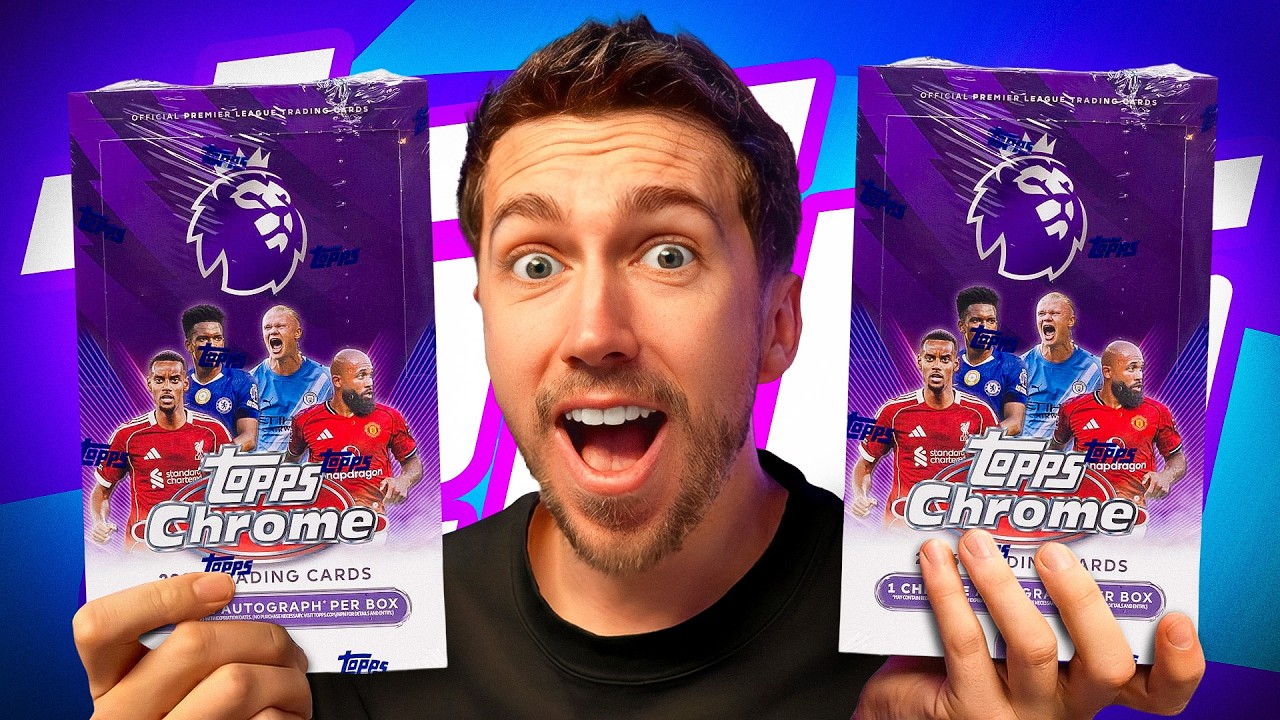 I Opened *NEW* Topps Chrome Premier League 2026 Football Boxes!