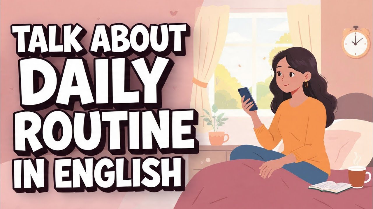 How to Talk About Daily Routine in English | Daily Routine English Speaking for Beginners