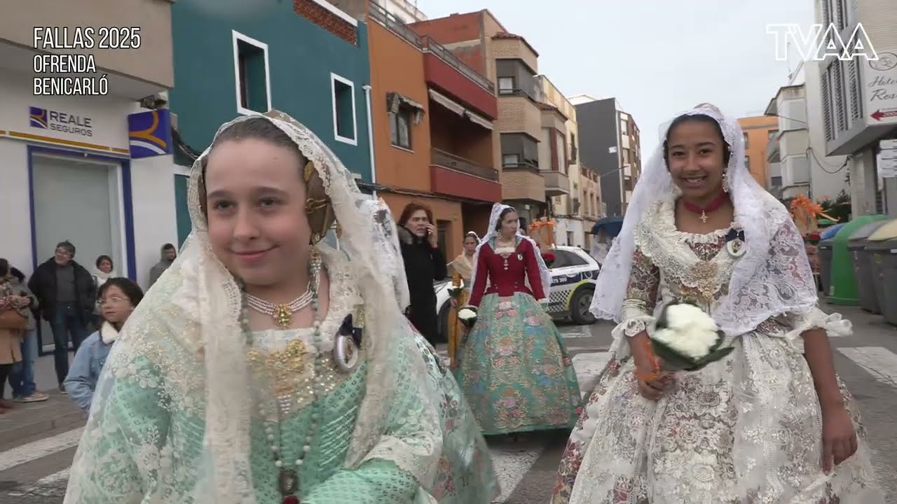 Ofrenda Benicarló Fallas 2025