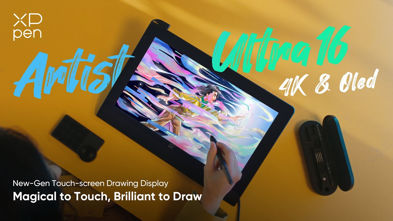 Знакомьтесь с Artist Ultra 16 &mdash; сенсорным OLED-экраном нового поколения с разрешением 4K и функци...