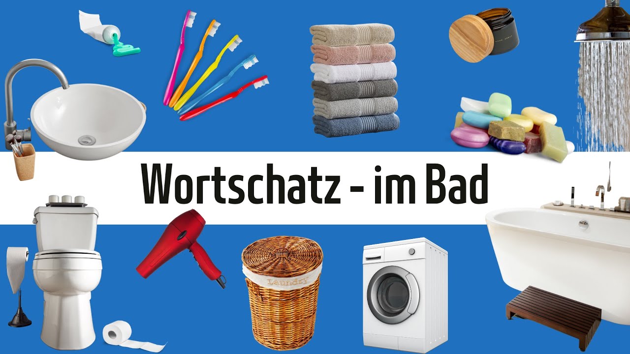 Deutsch lernen - Wortschatz: Bad