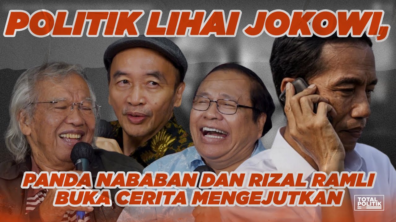 Politik Lihai Jokowi, Panda Nababan Dan Rizal Ramli Buka Cerita Mengejutkan Ft. BHM