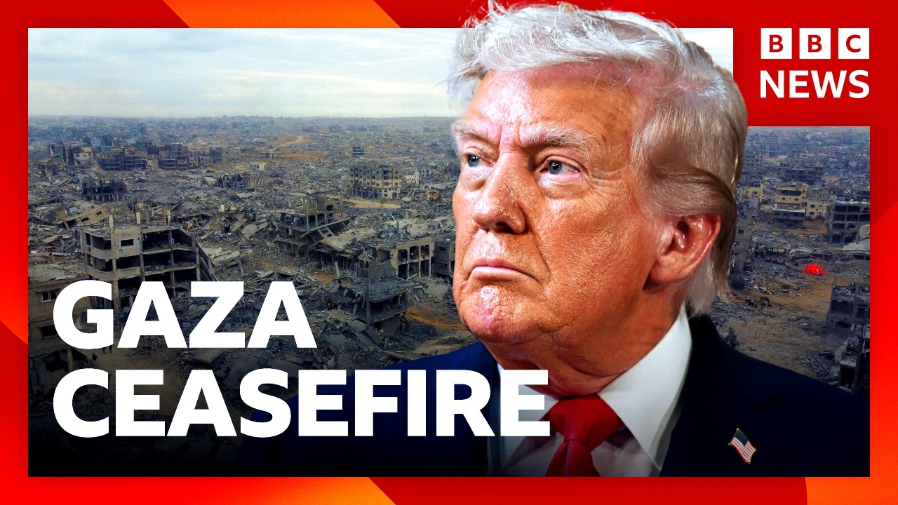 Donald Trump says if Hamas don't disarm, we will disarm them | BBC News