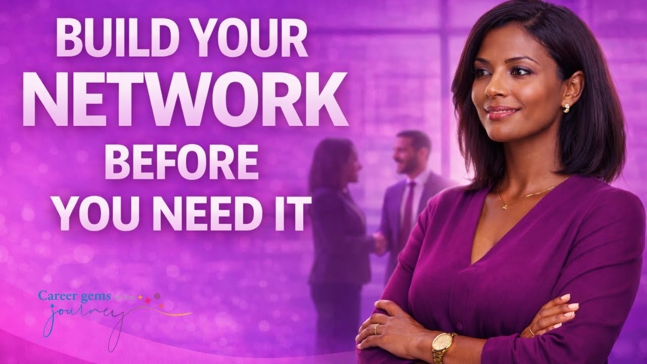 Build Your Network Before You Need It