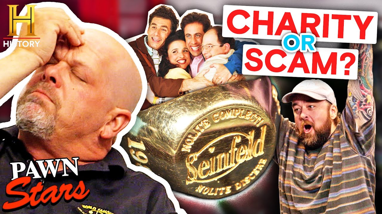 UNBOXING Charity Auction Gold (Seinfeld, Ringo Starr, & More!) | Pawn Stars