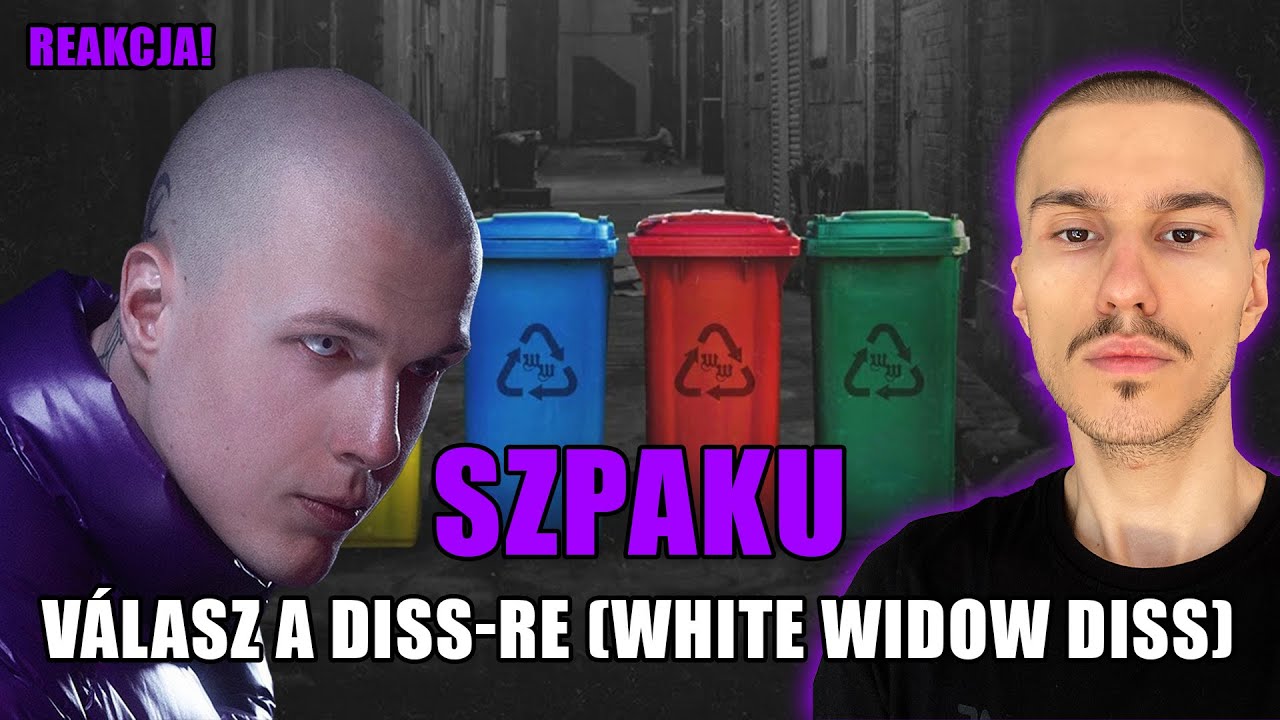 Szpaku - Válasz a diss-re (White Widow diss) 🕷️ | REAKCJA by DBYZ