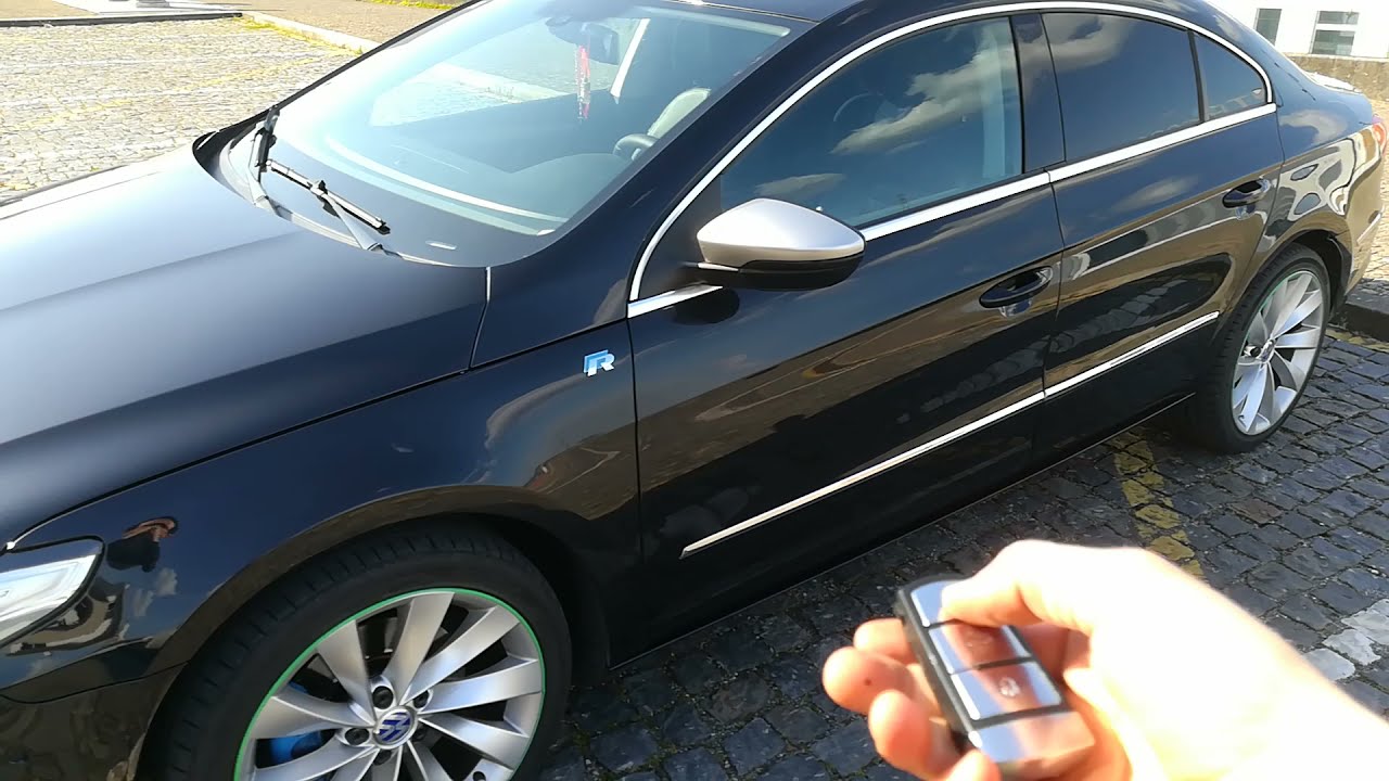 VW Passat CC 2010 - folding mirrors with key🔧