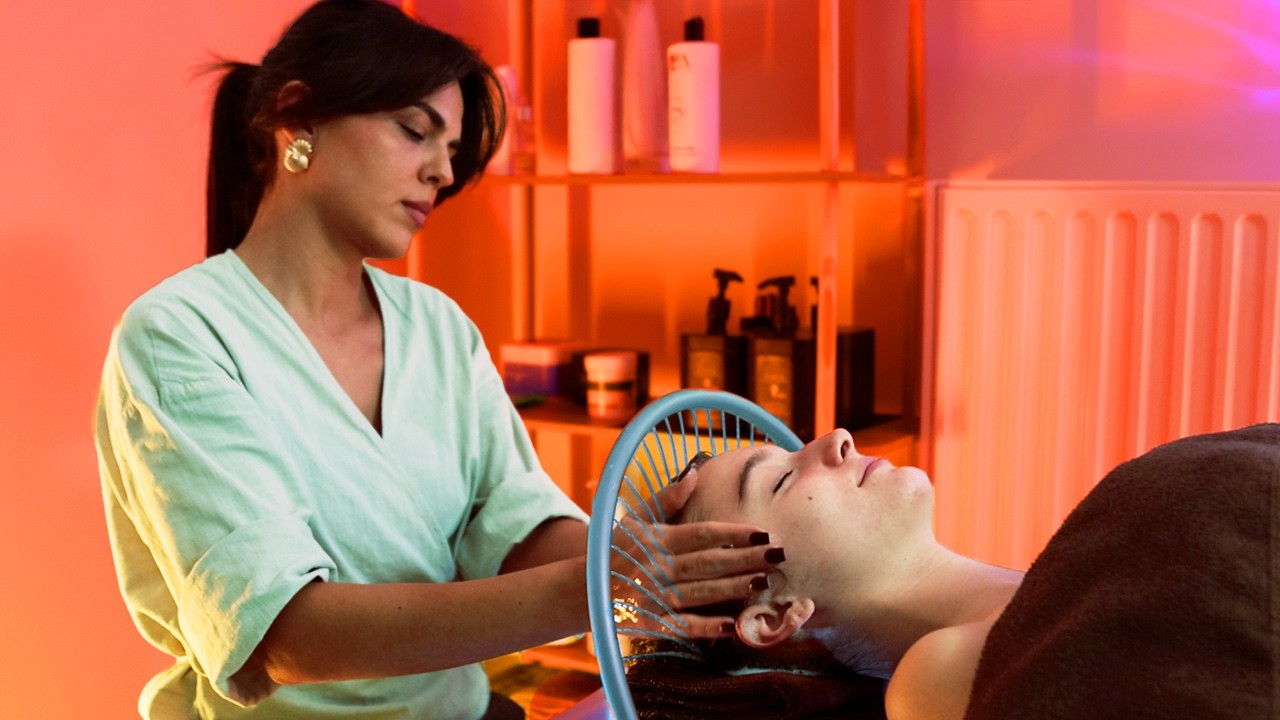 ASMR - Relaxing HairSpa Treatment!
