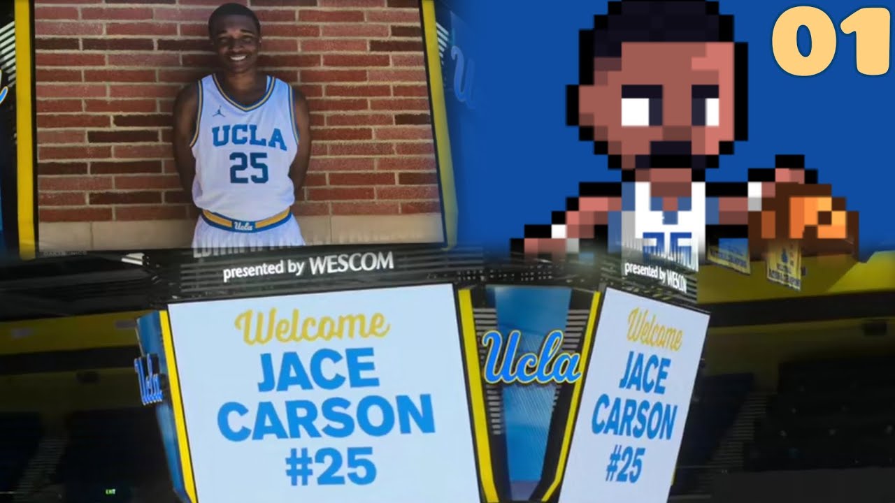 HOOPLAND CAREER MODE:JACE CARSON S03 E01| FIRST COLLEGE GAME 🎯