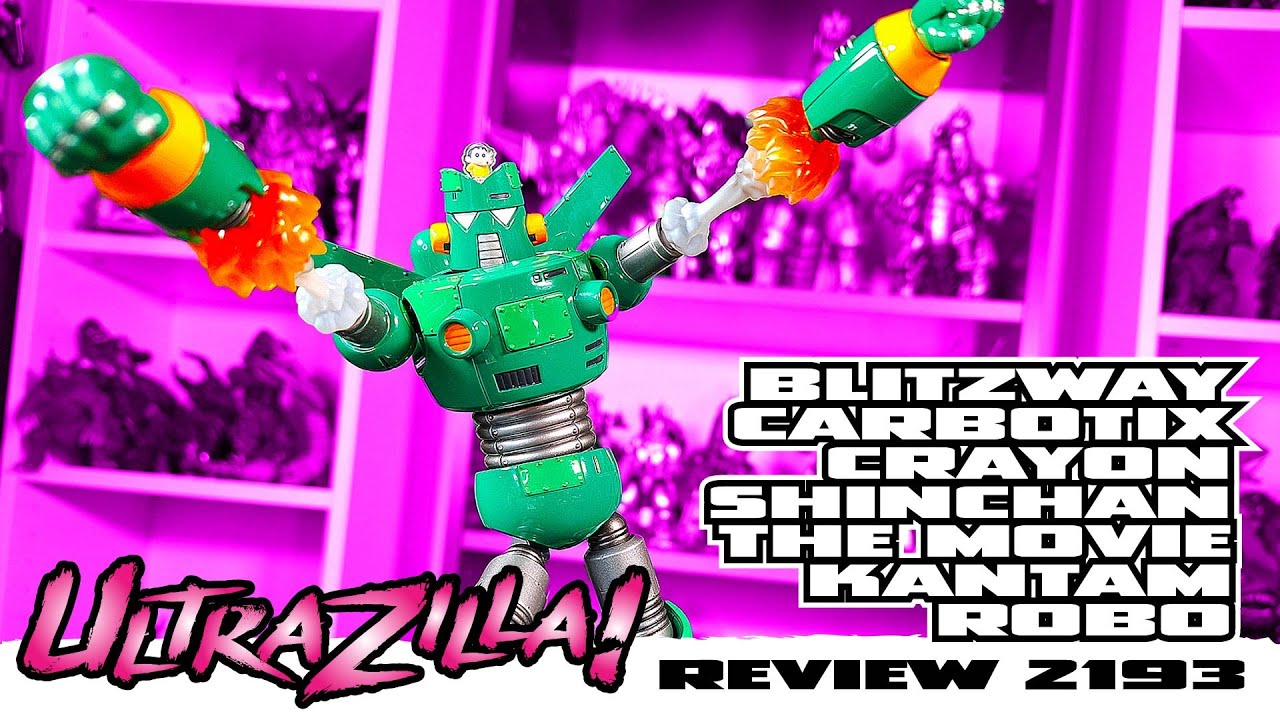 BLITZWAY CARBOTIX CRAYON SHINCHAN THE MOVIE KANTAM ROBO | Review 2193