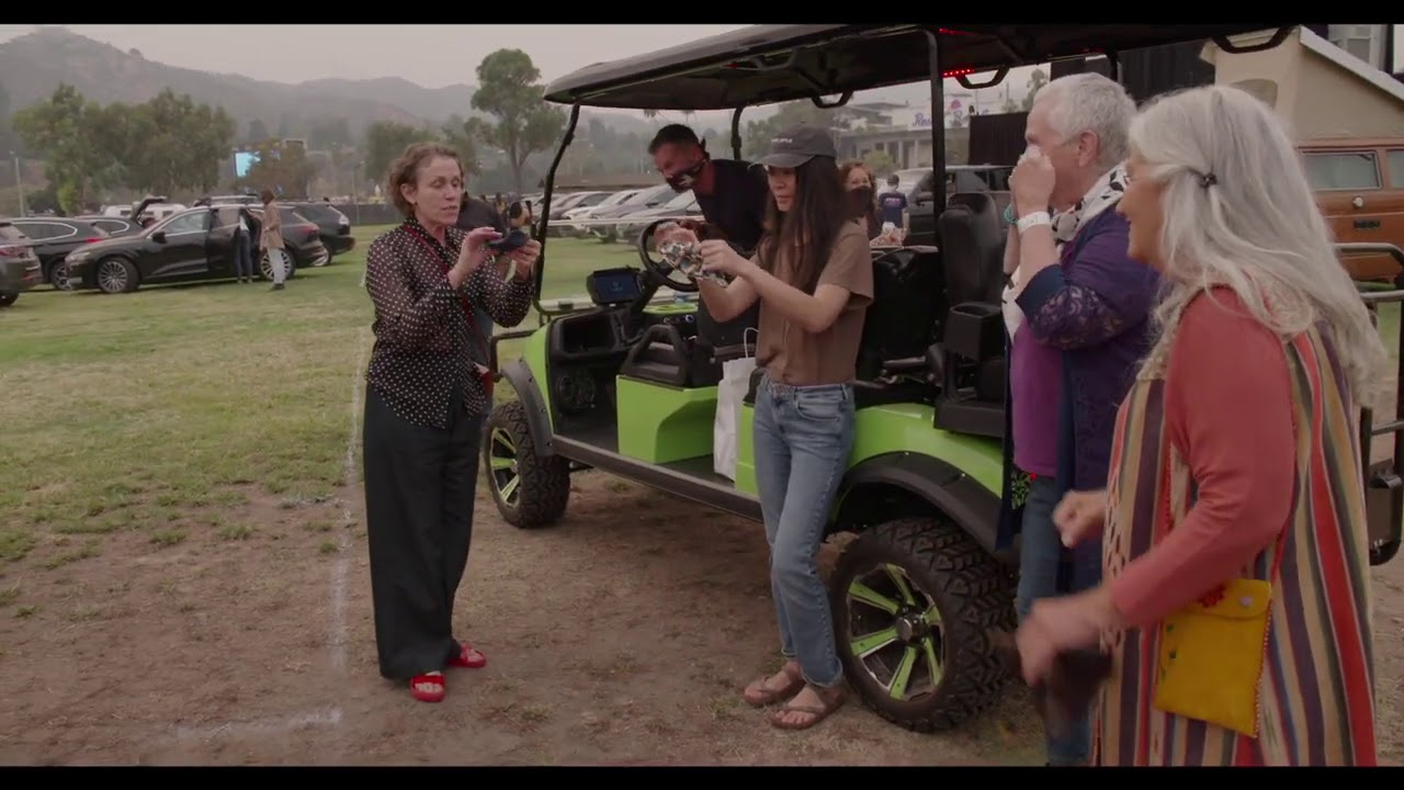 Nomadland Drive In Premiere - B-Roll and Behind the Scenes