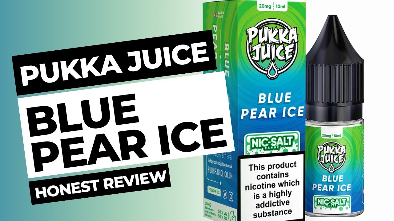 Pukka Juice Blue Pear Ice - Honest Review