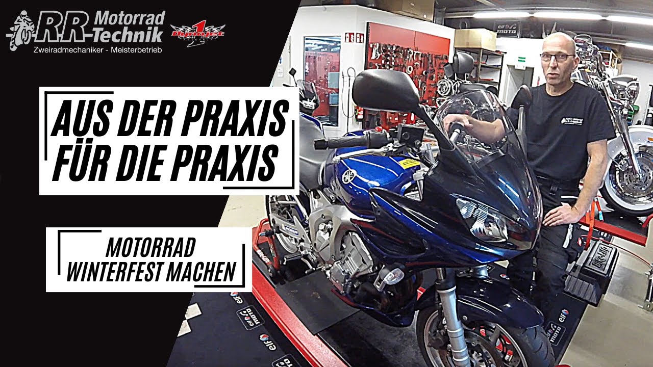 Motorrad richtig Winterfest machen | Aus der Praxis für die Praxis