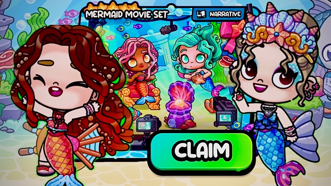 😱 OMG! NEW Mermaid Pack in Avatar World! 🧜‍♀️||DECORATION AVATAR WORLD #tocaboca #avatarworld 