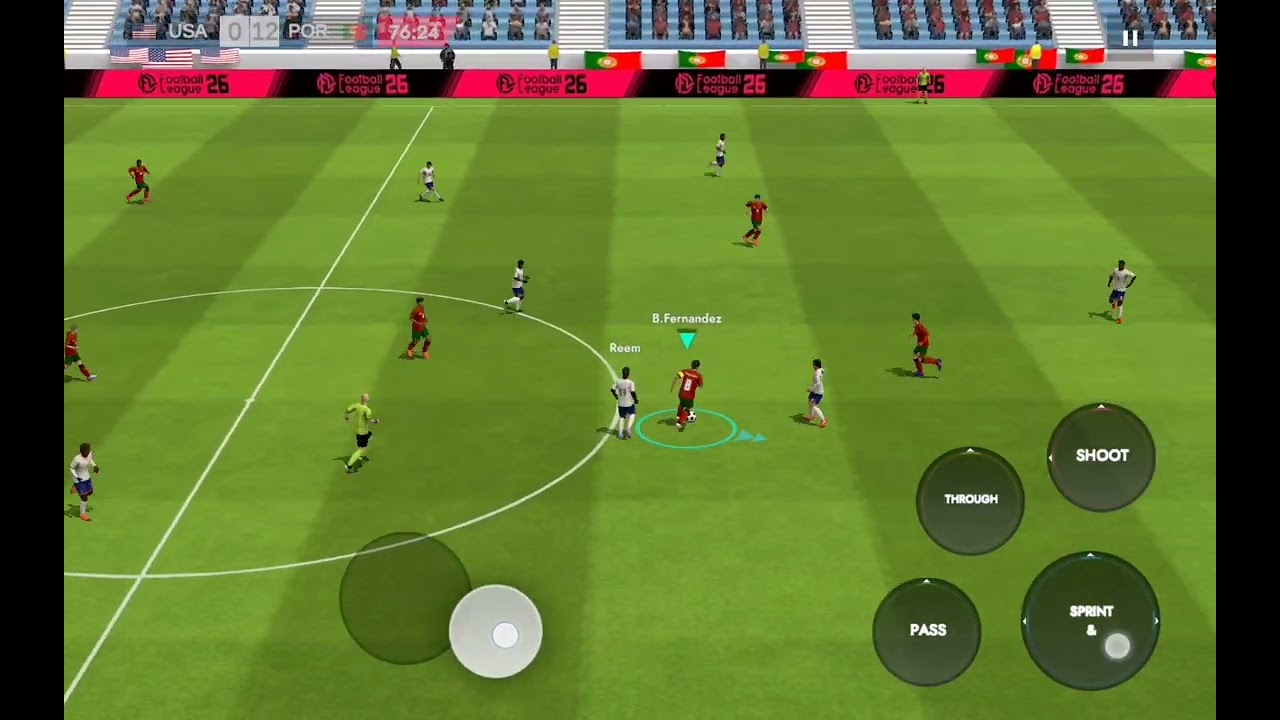 Portugal vs Usa football highlights #football league 26