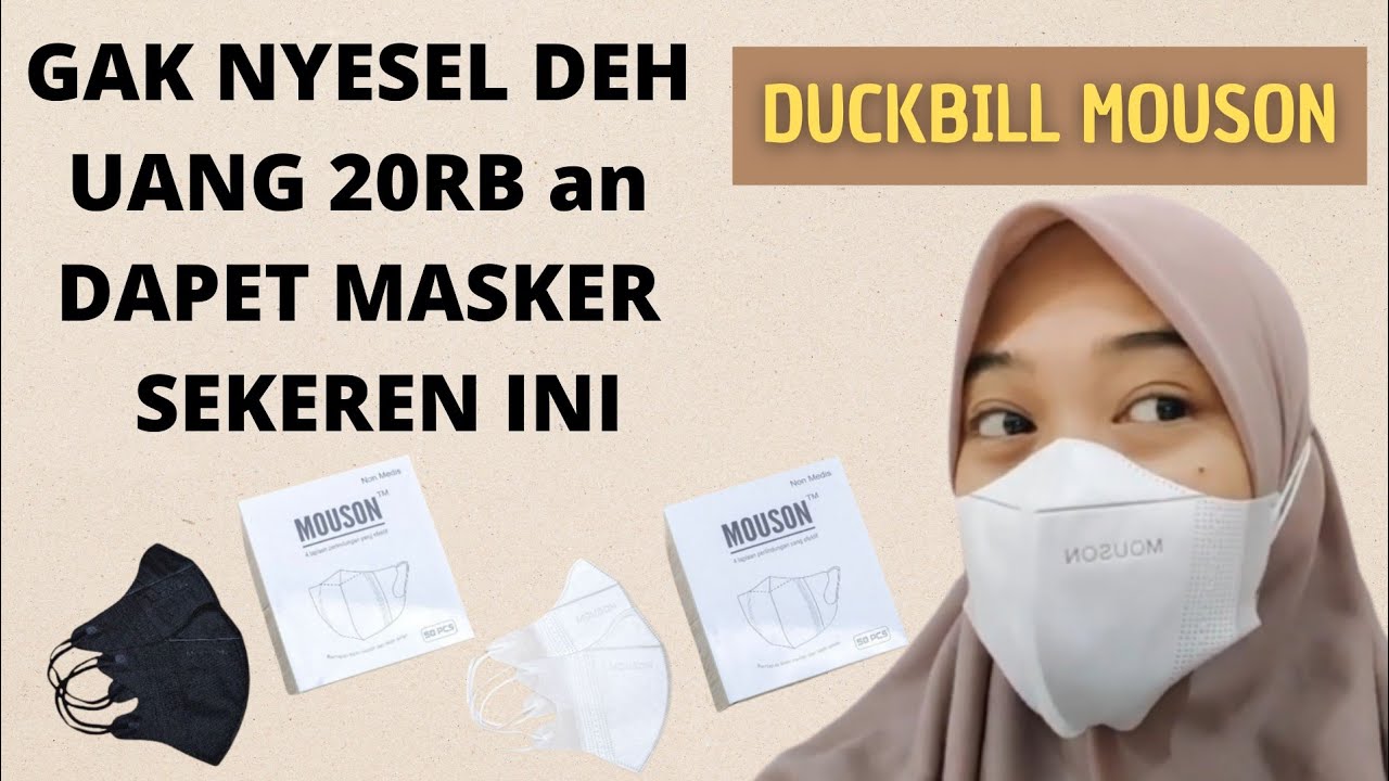 Riview masker duckbill mouson