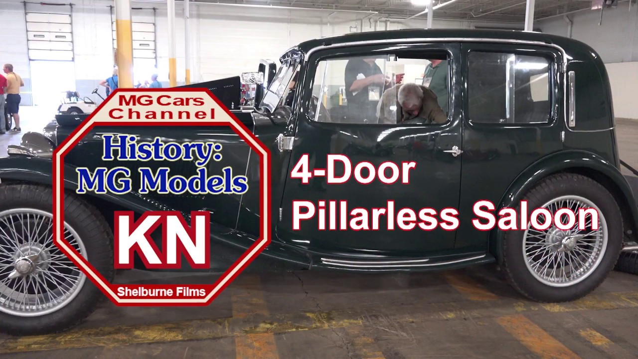 MG-KN — седан без стоек 1935 года на канале MG Cars Channel —
